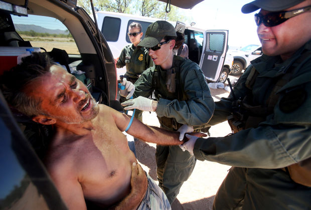 Desert rescues on rise with heat